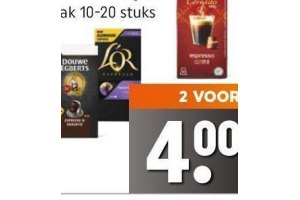 alle nespresso r compatible koffiecups