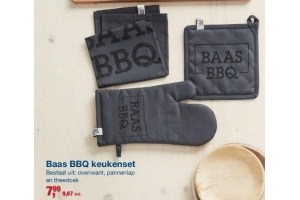 baas bbq keukenset