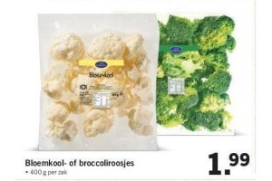 bloemkool of broccoliroosjes