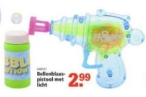 bellenblaas pistool met licht