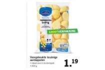 voorgekookte kruimige aardappelen