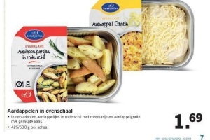 aardappelen in ovenschaal