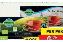 fairtrade biologische thee