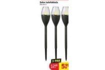 solar tuinfakkels nu eur5 99 per 3 pak