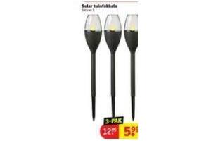 solar tuinfakkels nu eur5 99 per 3 pak