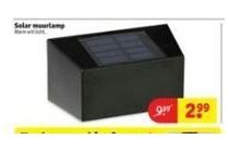 solar muurlamp nu eur2 99 per stuk