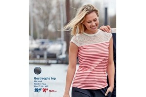 gestreepte top