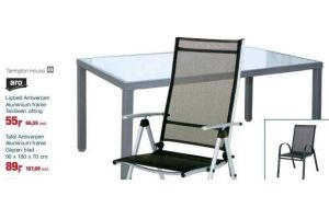 tafel antwerpen aluminium frame