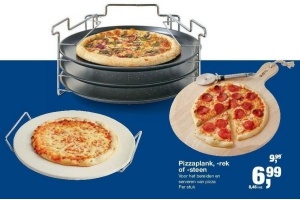 pizzaplank rek of steen