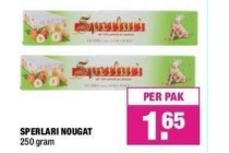 sperlari nougat