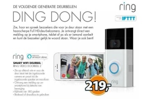 ring smart wifi deurbel