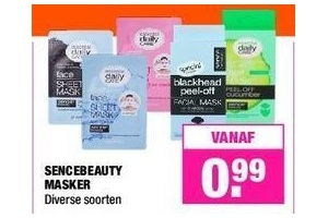 sencebeauty masker