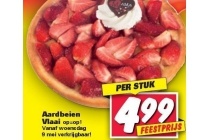 aardbeien vlaai