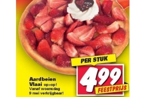 aardbeien vlaai