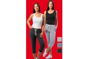 dames capri joggingbroek