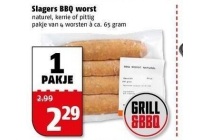 slagers bbq worst