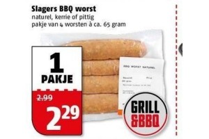 slagers bbq worst