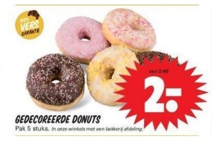 gedecoreerde donuts