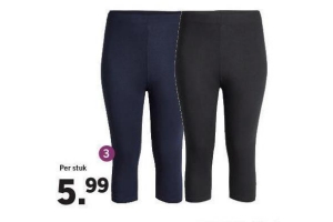 dames capri legging