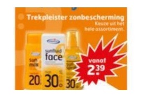 trekpleister zonbescherming nu al vanaf eur2 39 per stuk