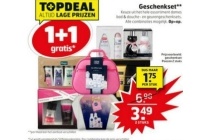 1 1 gratis op diverse geschenksets