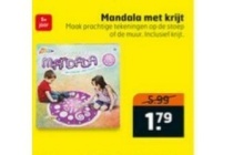 mandala met krijt nu eur1 79 per stuk