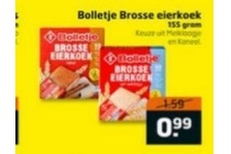 bolletje brosse eierkoek nu eur0 99 per stuk