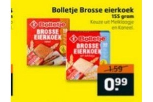 bolletje brosse eierkoek nu eur0 99 per stuk