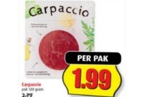 carpaccio
