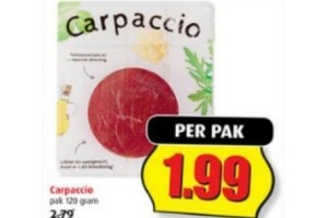carpaccio