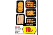 kies en mix bbq vlees