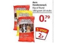 asco hondensnack