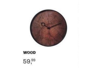 wandklok wood