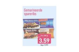 gemarineerde spareribs
