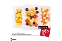 vers gesneden fruit