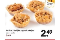 ambachtelijke appelcakejes