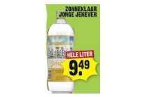 zonneklaar jonge jenever