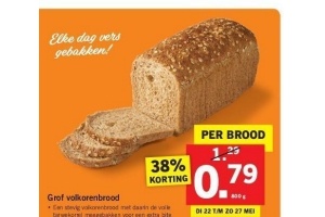 grof volkorenbrood