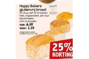 happy bakers glutenvrij brood