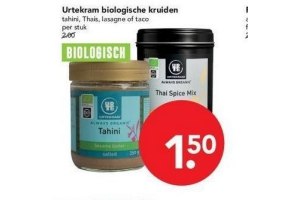 urtekram biologische kruiden