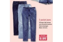 5 pocket jeans