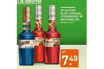 de kuyper blue curacao strawberry of watermelon