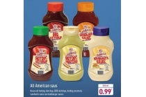 all american saus
