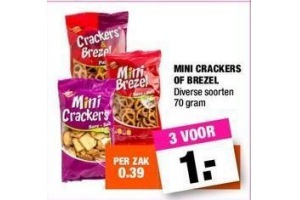 mini crackers