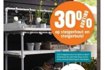 steigerhout en steigerbuis