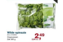 wilde spinazie