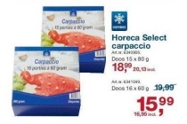 horeca select carpaccio