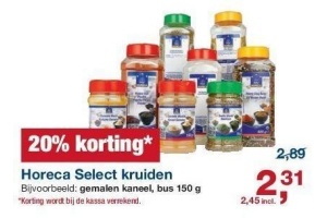 horeca select kruiden