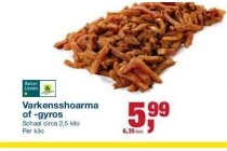 varkensshoarma of gyros