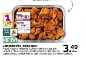 gemarineerde burnt ends